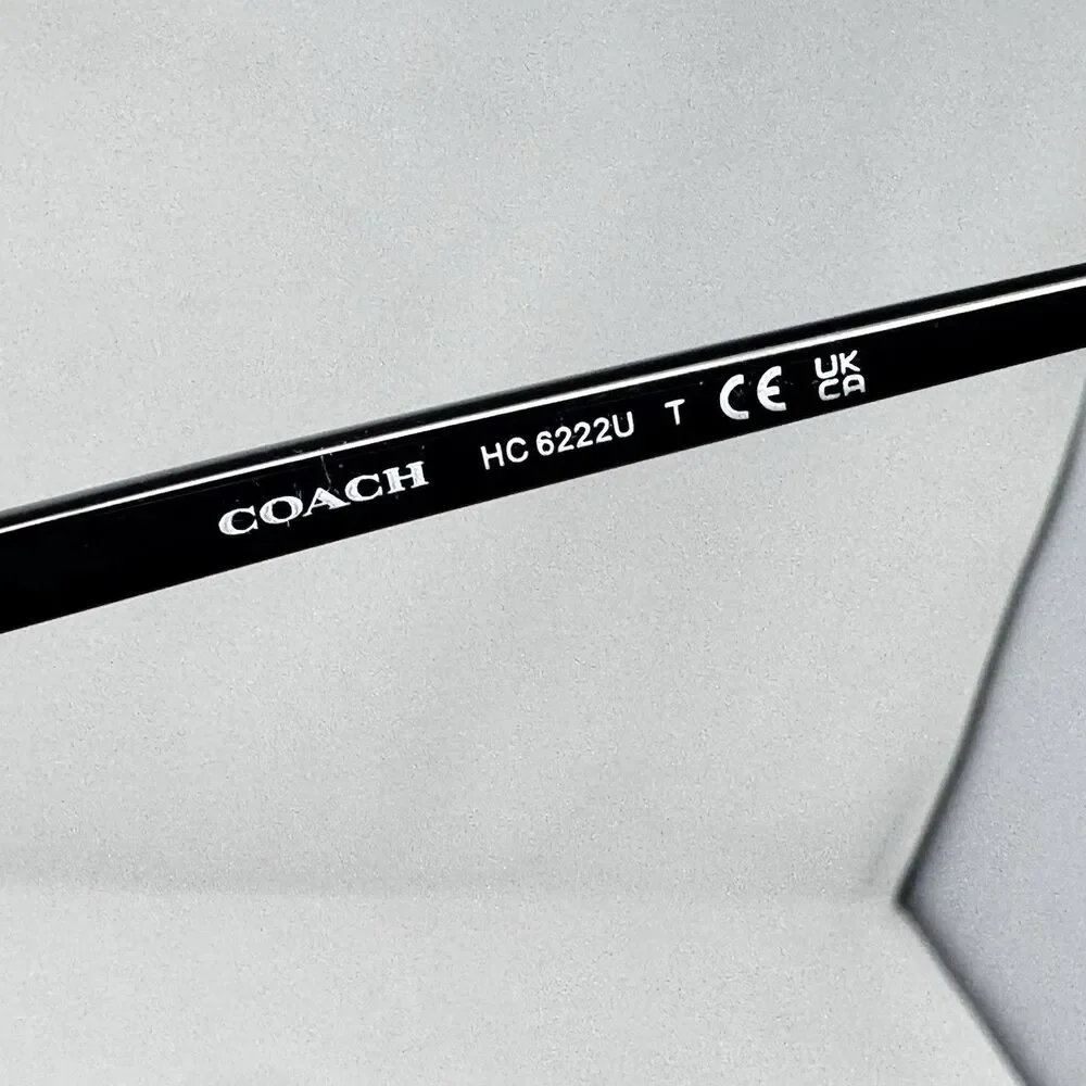 Coach HC6222U 5783 Ruby Pearl Signature C Eyeglass Frames 51-19-145 New